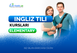 Ingliz tilining elementary darajasi